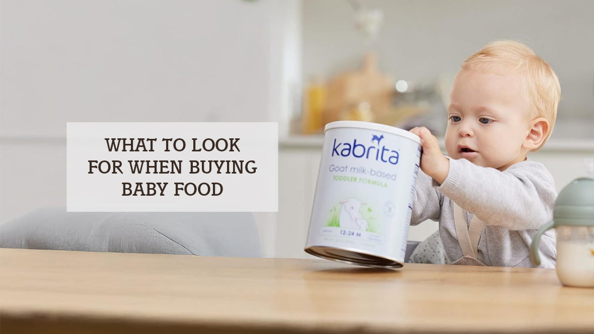 What to Look for When Buying Baby Food: Essential Tips