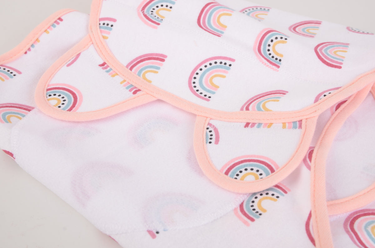 Shop Hudson Baby Wrap Swaddle Blanket Rainbow Online