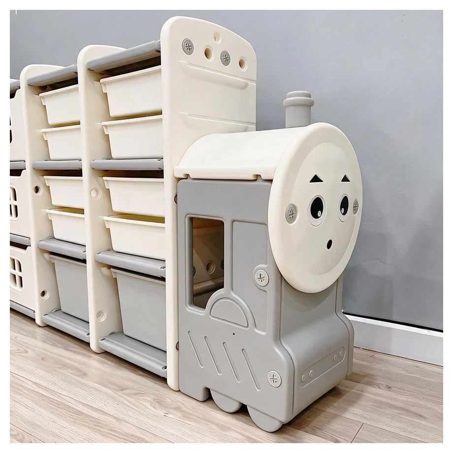 Little Angel Toys Organizers & Multi Storage Rack (White)