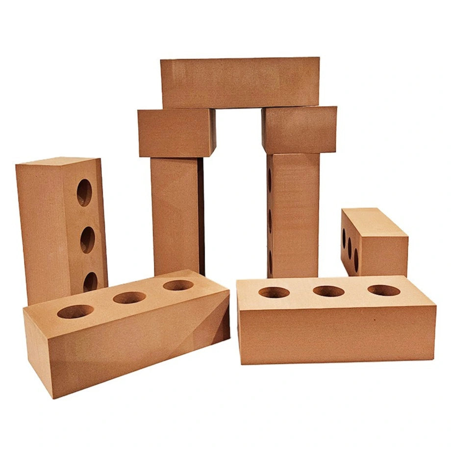 Quick Learning Brick Building Blocks (Brown)