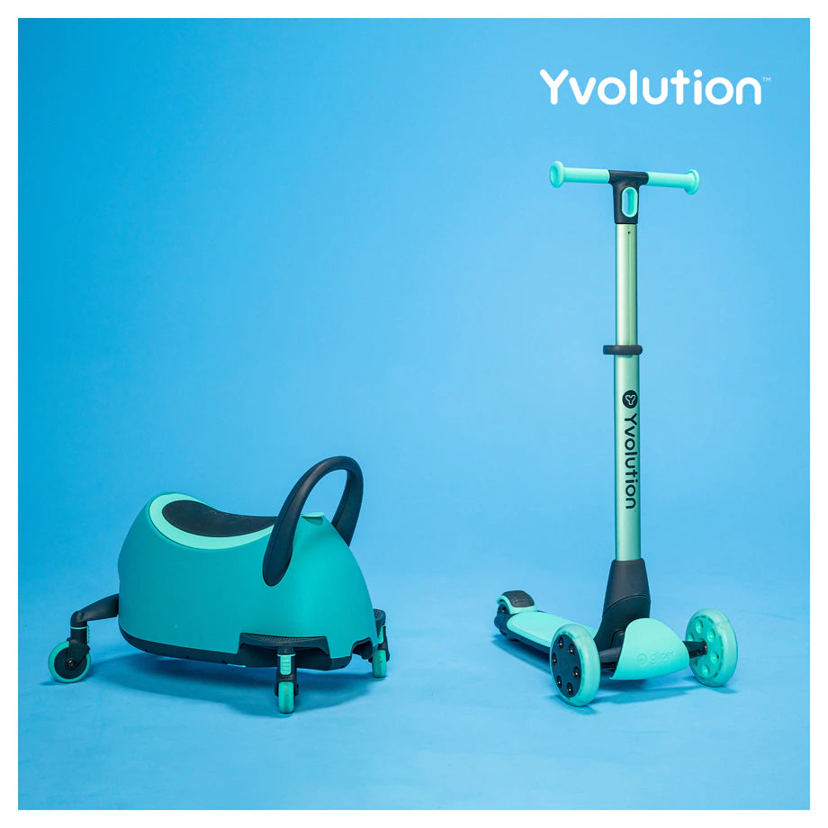 Yvolution YGlider Luna Kids Scooter (Green)