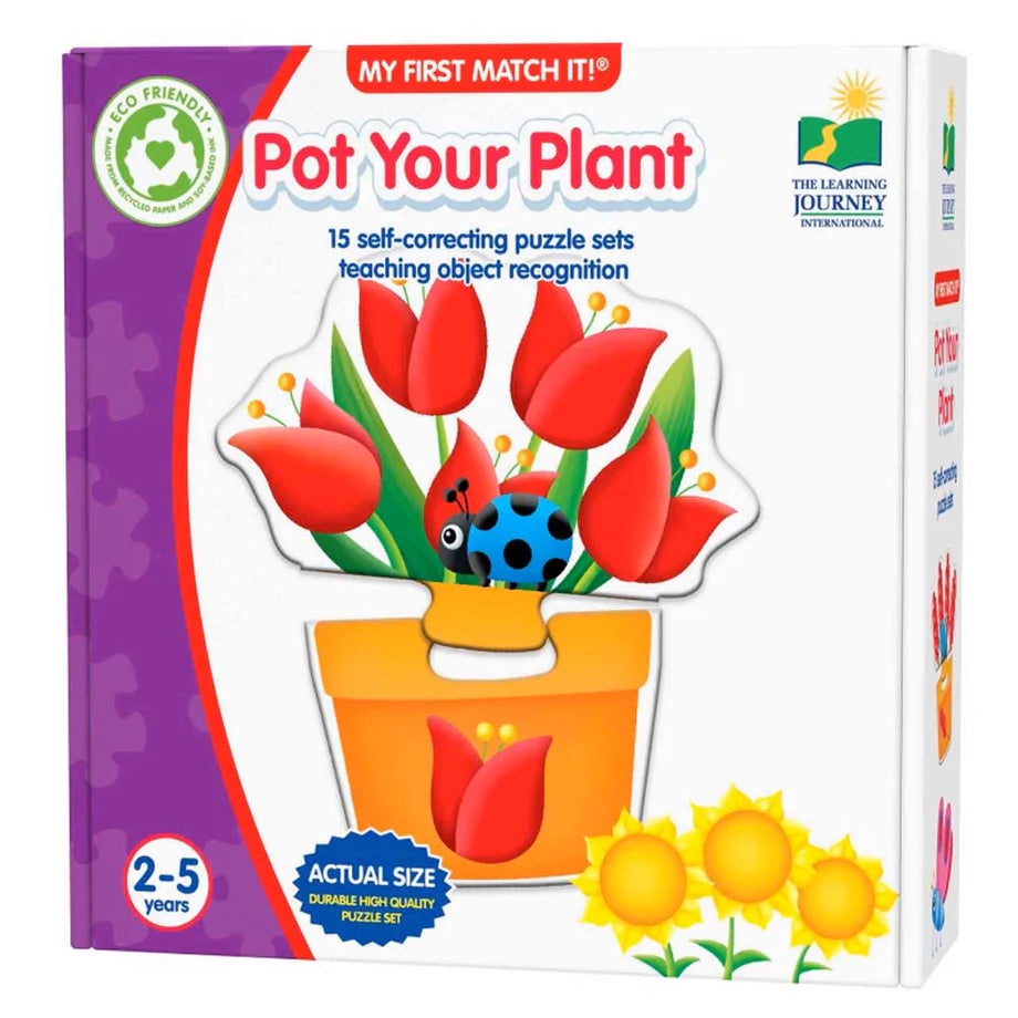 The Learning Journey My First Match It! - Pot Your Plant