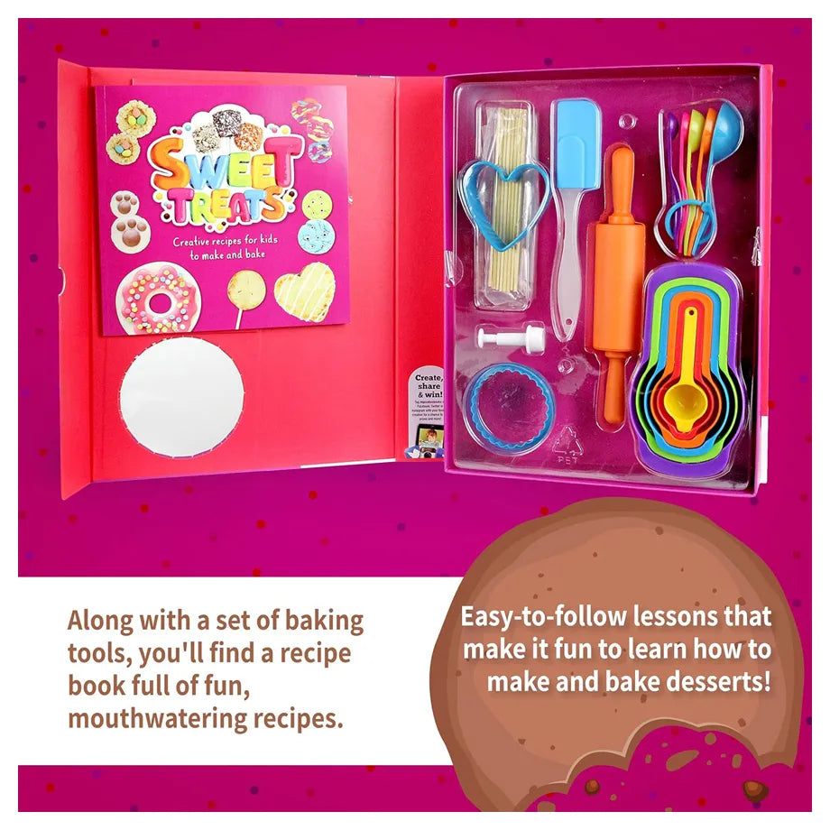 SpiceBox Sweet Treats Baking For Kids! Activity Kit (28 Pieces)