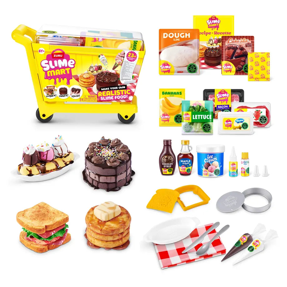 ZURU Slime Mart Series 1 Shopping Cart Playset Window Box (2 pcs)