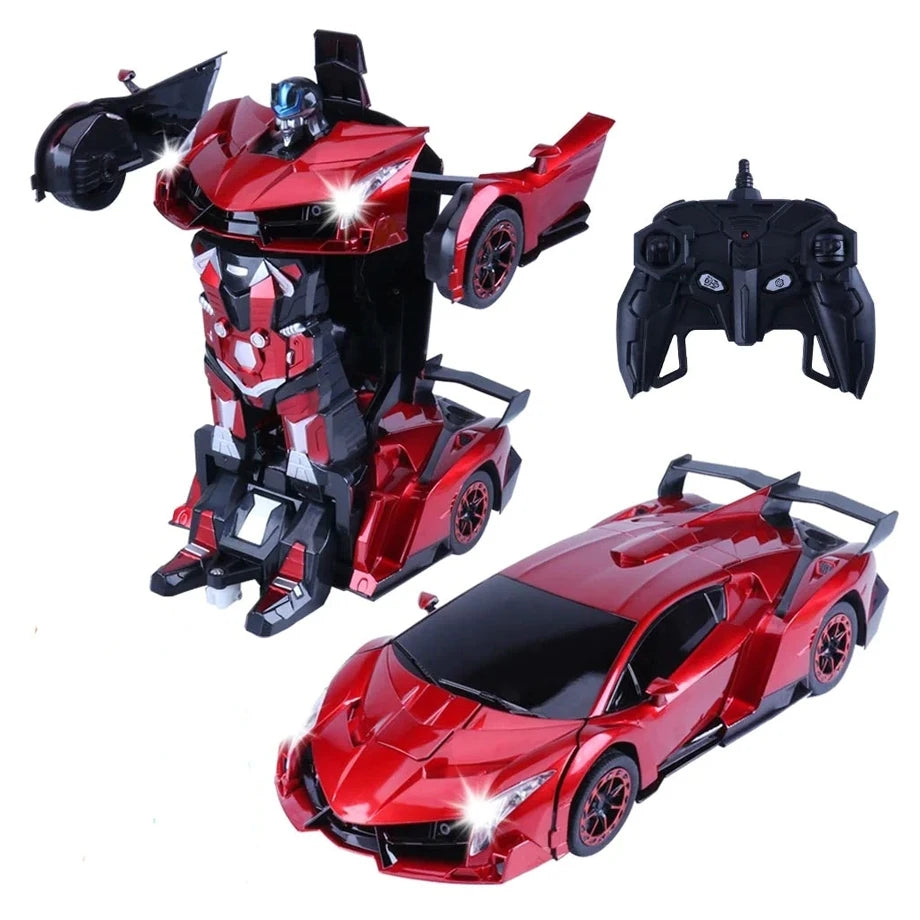 Funny Box 2.4G 1:12 Transformer Car (Red)
