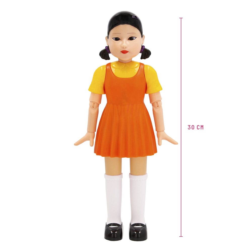 Squid Game Young-Hee Interactive Electronic Doll (30 cm) Toys for kids