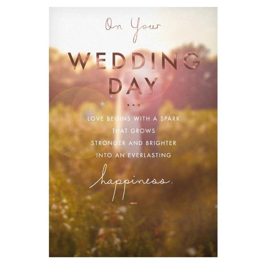 Hallmark On Your Wedding Day! Love Begins with a Spark