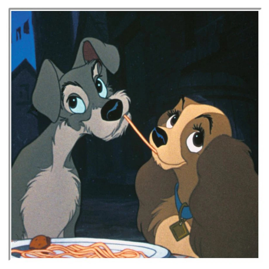Hallmark Disney Lady and the Tramp (Blank Card)