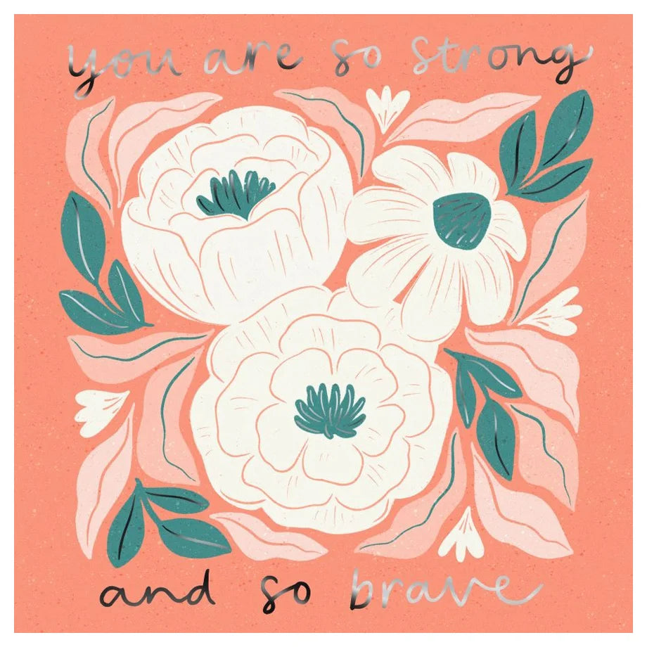 Hallmark You Are So Strong and So Brave (Blank Card)