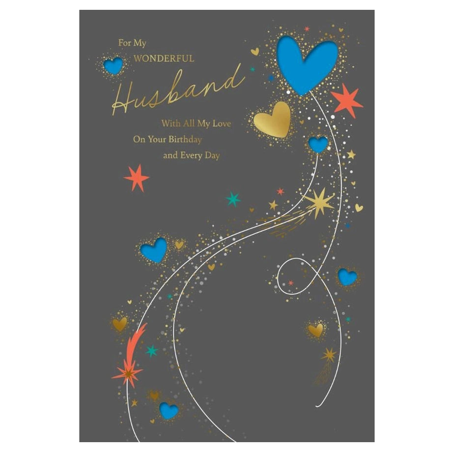 Hallmark For My Wonderful Husband! With All My Love on Your Birthday and Every Day!