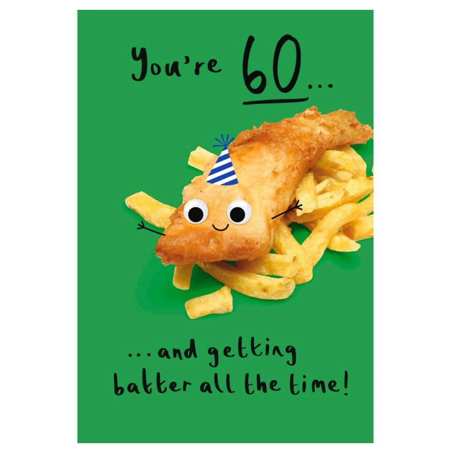 Hallmark You’re 60 and Getting Batter All the Time!