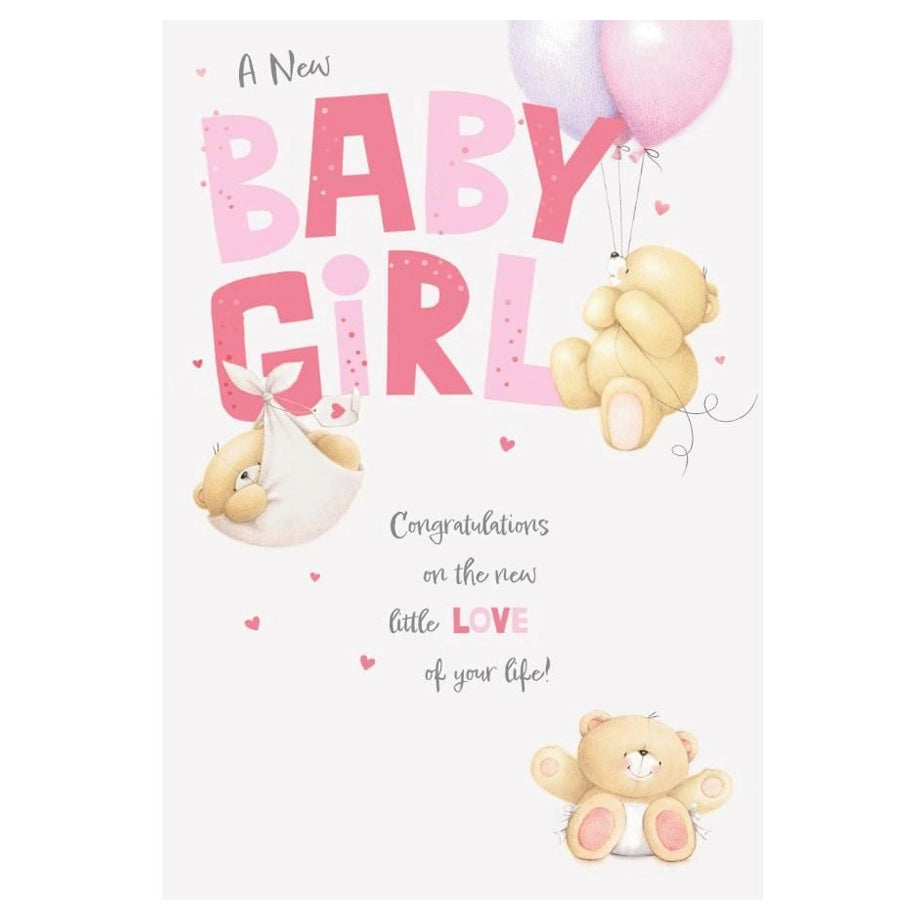 Hallmark A New Baby Girl! Congratulations on the New Little Love of Your Life!