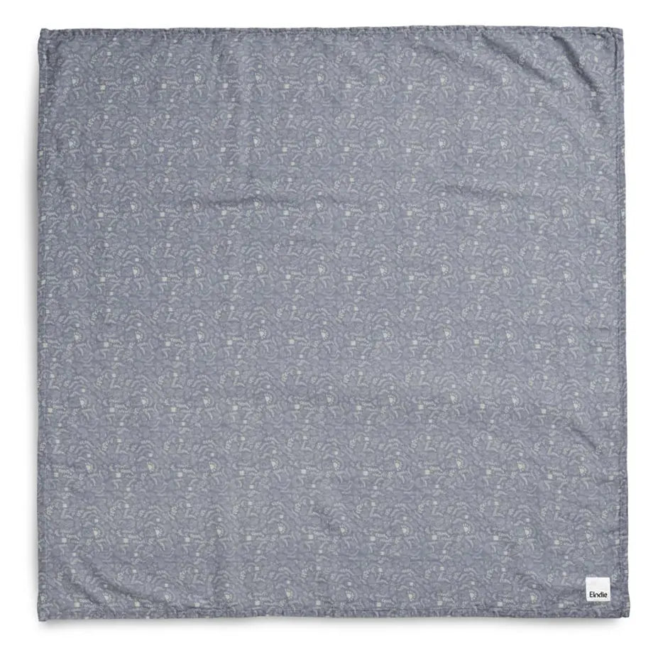 Elodie Bamboo Muslin Blanket (Monkey Sunrise)