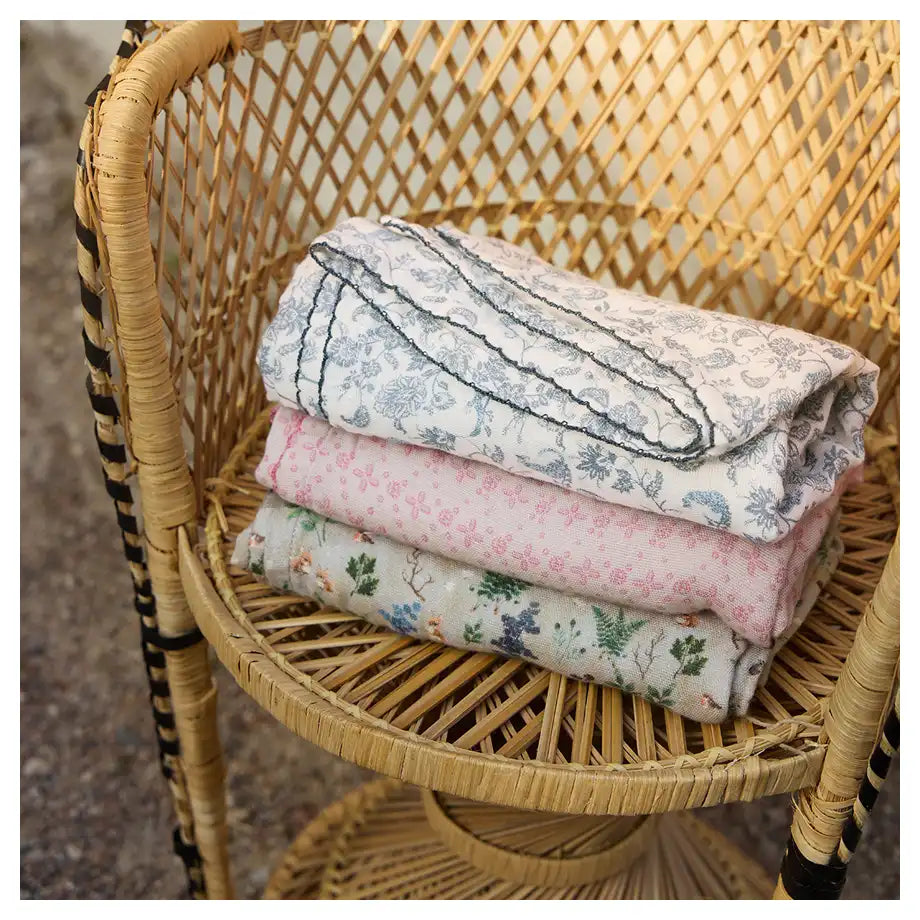 Elodie Bamboo Muslin Blanket (Fairytale Forest)