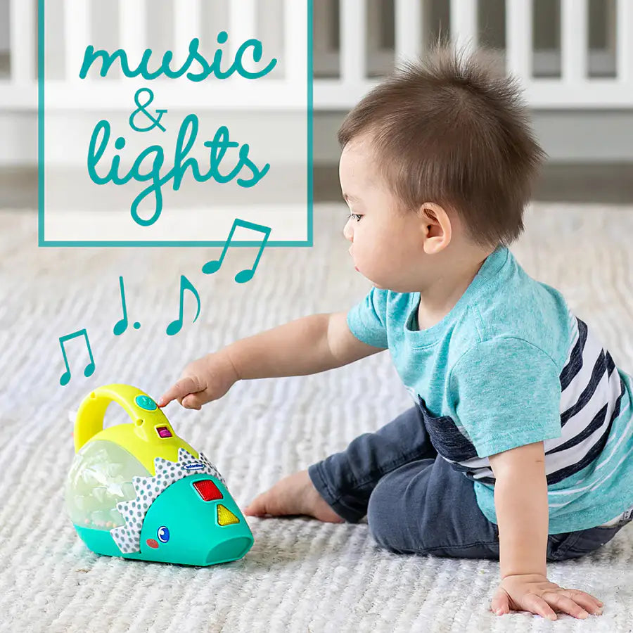 Infantino Push & Pop Musical Light-Up Mini-Vac
