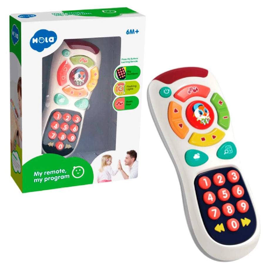 Hola Toys My Remote, My Program With Music/Light/Language