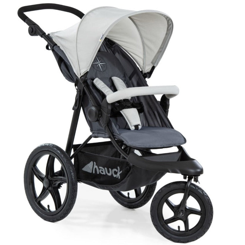 Runner Stroller - Silver Grey - Stylish and Durable