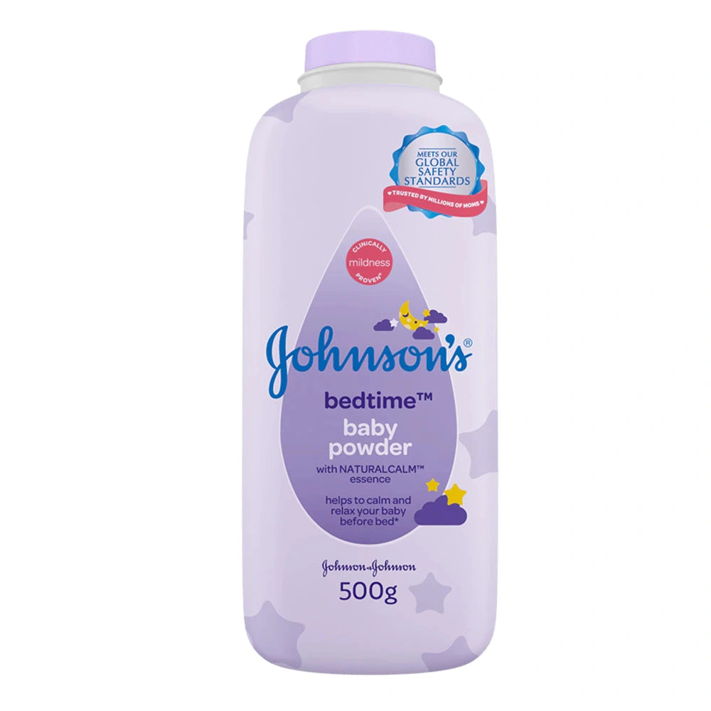 Johnson's Bedtime Lavender Chamomile Baby Powder 500g Halamama