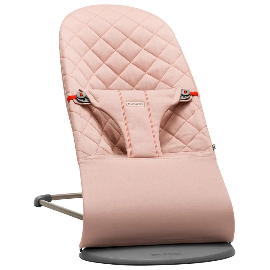 BabyBjörn Bouncer Bliss - Cotton (Old rose)