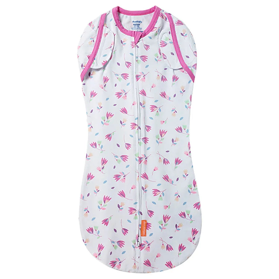 summer infant swaddle pod Swaddleme Arms Free Pod - Tumbling Tulip