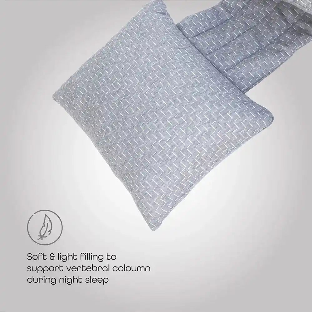 Moon Bamboo Multi-Position Pregnancy Pillow (Grey)