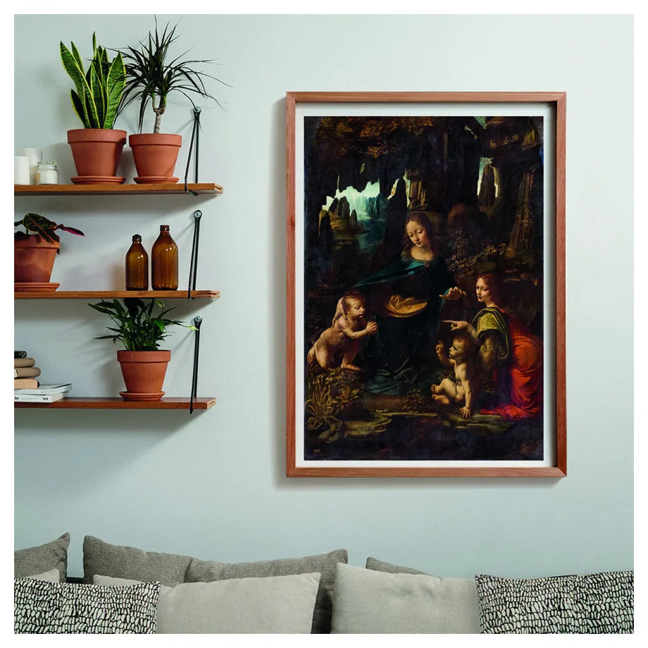 Clementoni Puzzle 1000 HQC Museum (The Virgin Of The Rocks)