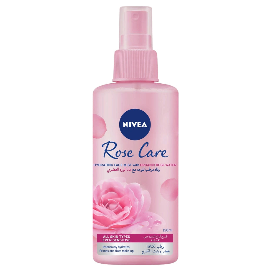 Nivea Rose Care Organic Rose Water With Mist 150ml