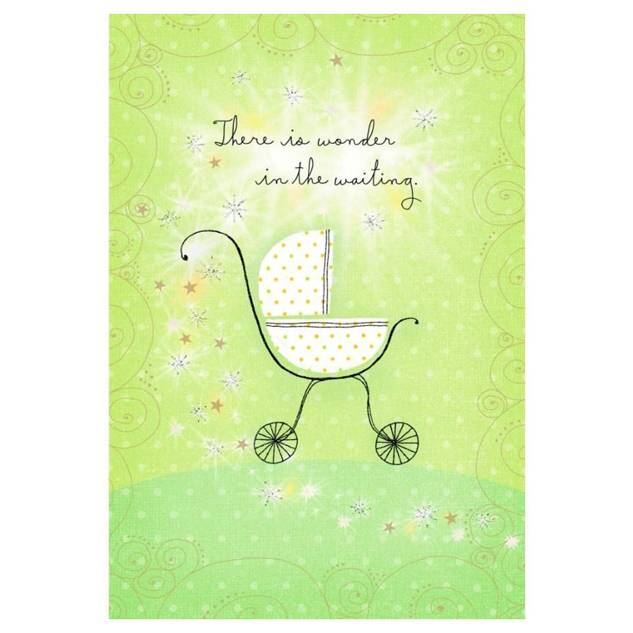 Hallmark Baby Shower! There Is Wonder in the Waiting! Card