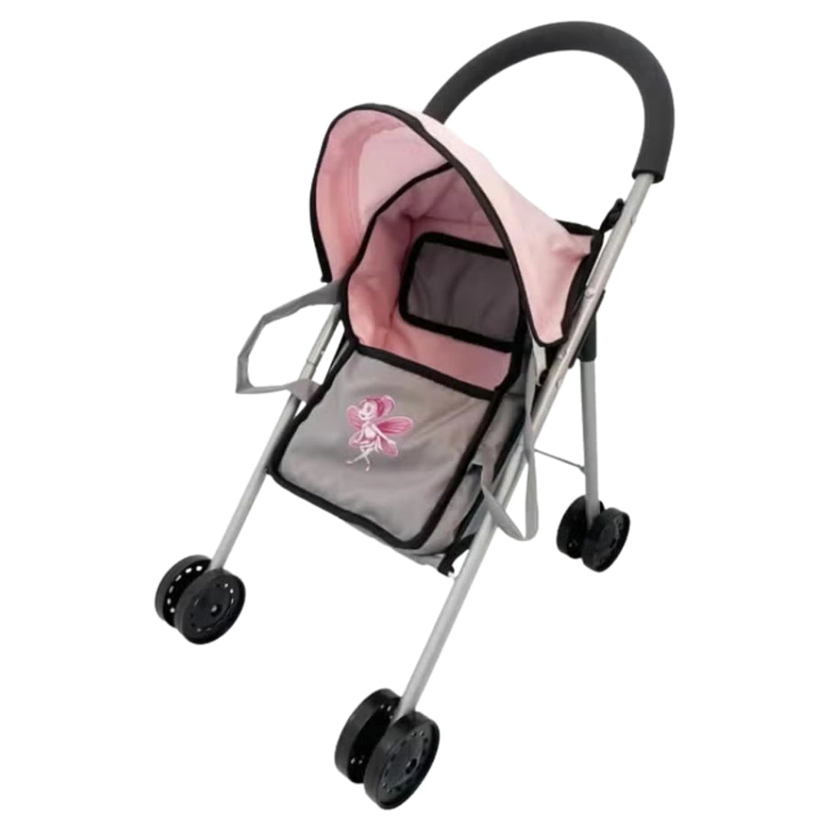 Bambolina 8-In-1 Buggy Set With 29Cm Doll, Carrier Bag, Handbag & 4 Accessories