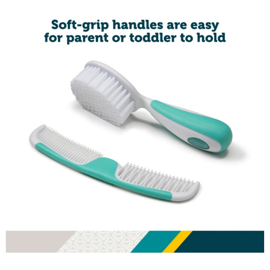 Safety Easy Grip Brush And Comb