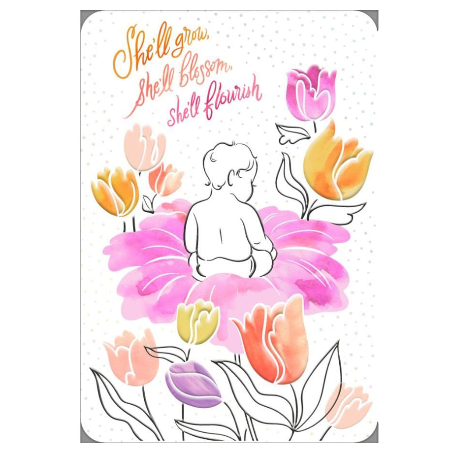 Hallmark Baby Shower Girl! She’ll Grow, She’ll Blossom