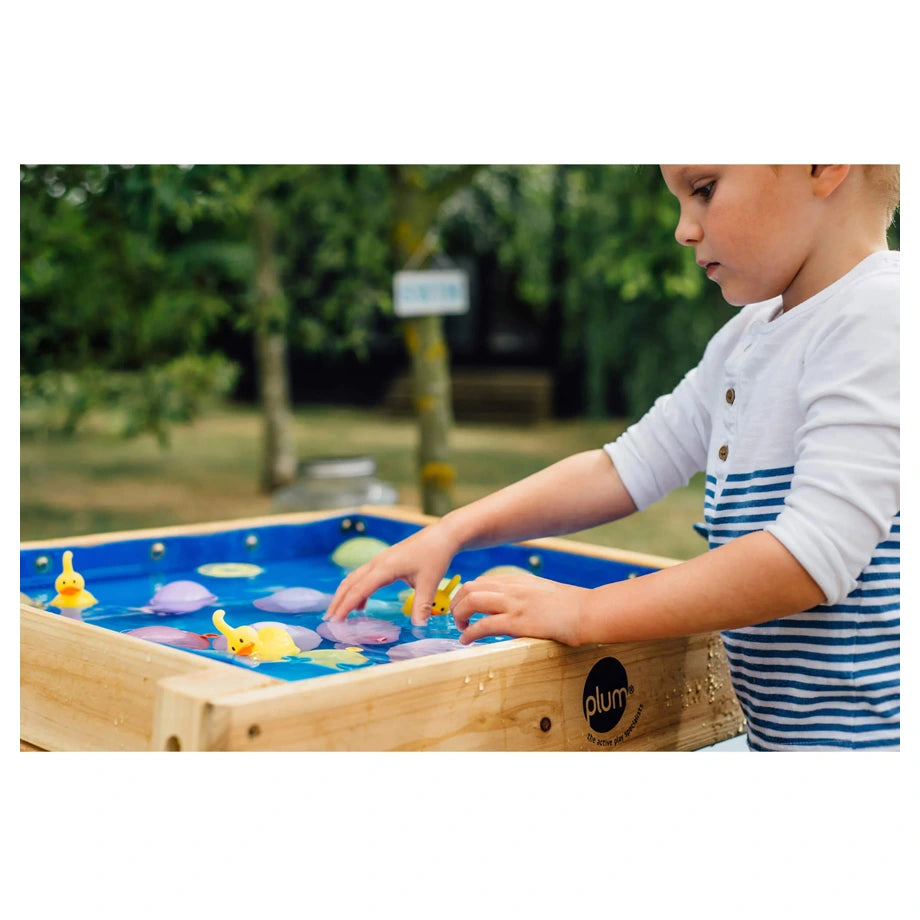 Plum Play Build & Splash Wooden Sand & Water Table (Natural)