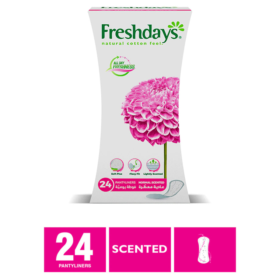 Freshdays Daily Liners Normal Scented 24 pads
