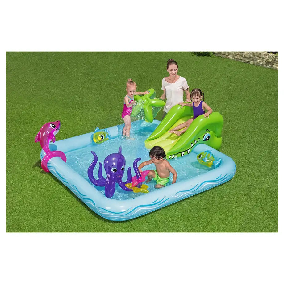 Bestway Fantastic Aquarium Play Pool (2.39 m x 2.06 m x 86 cm)