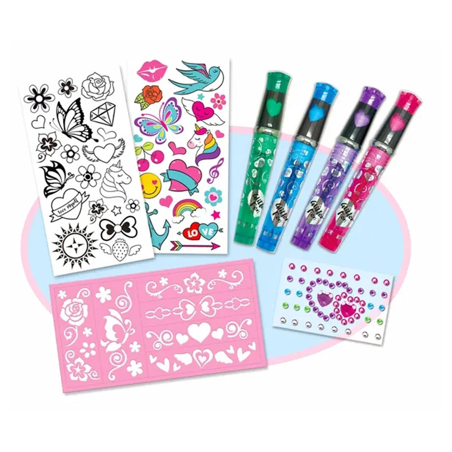 Pecoware Body Art Tattoo Set