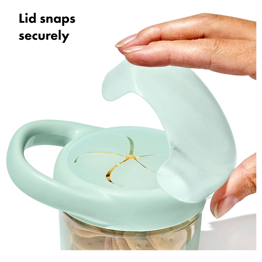 OXO Tot Snack Cup With Lid 2 Pack (Opal & Dusk)