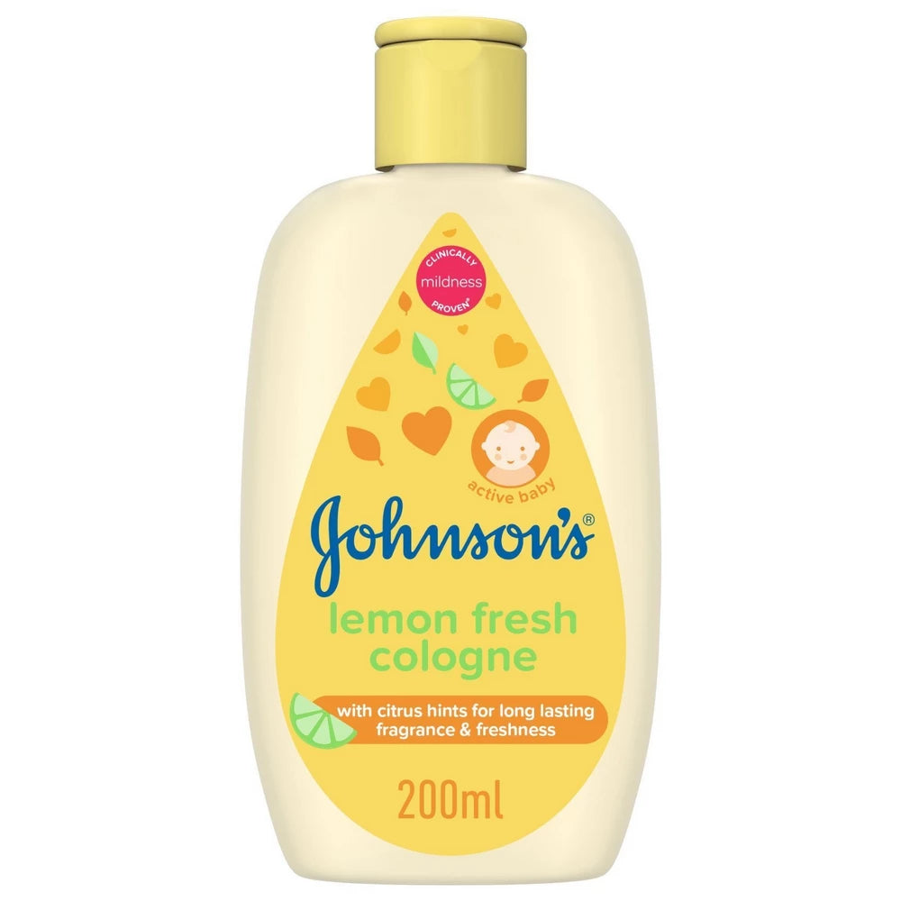 Johnsons Baby Cologne Lemon 200ml