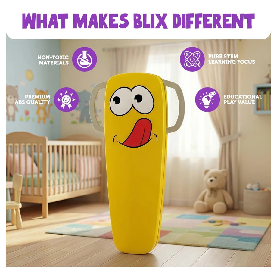 BLIX Queaky Ride-On Scooter (Yellow)