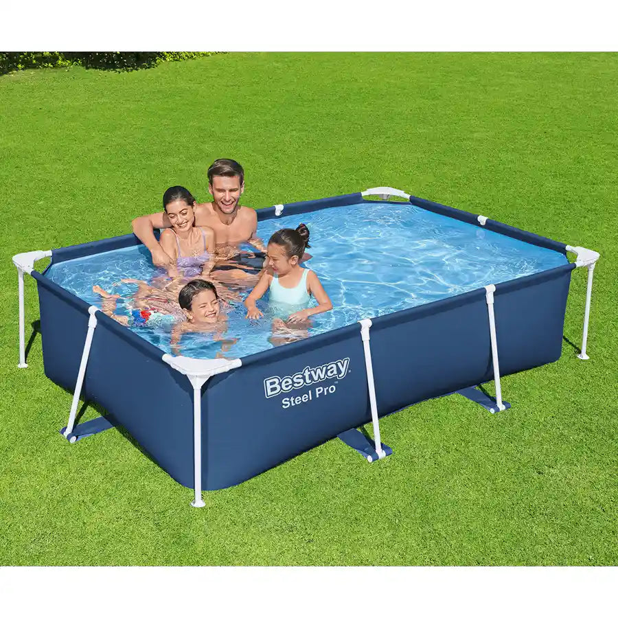 Bestway Steel Pro Pool (8'6 Inch x 67 Inch x 24 Inch/2.59m x 1.70m x 61cm)