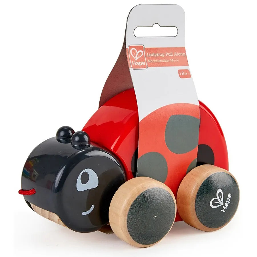 Hape Ladybug Pull Along