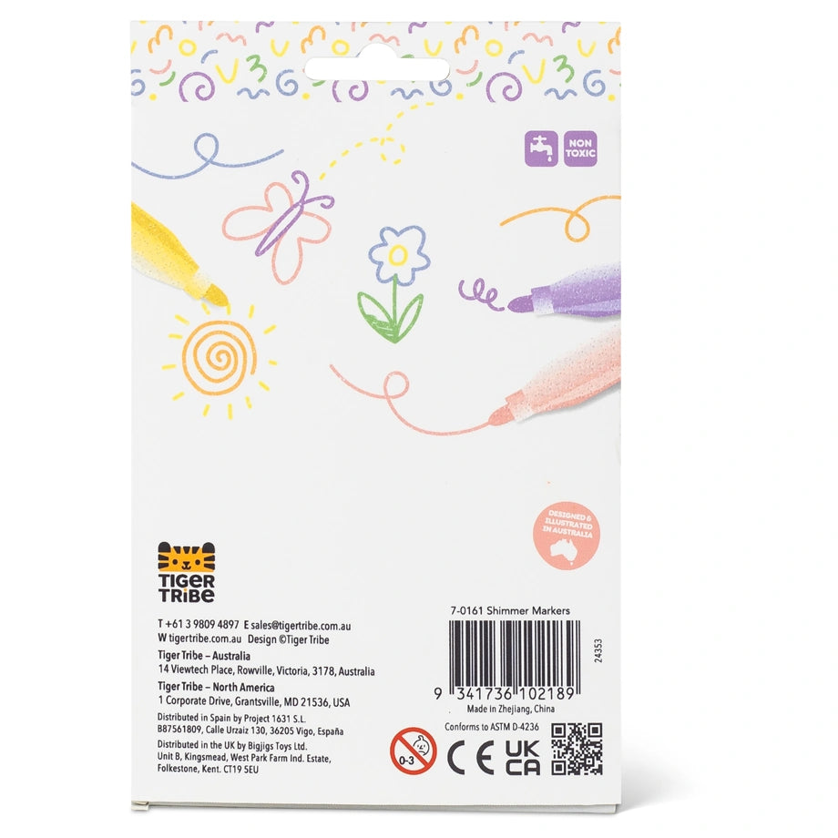 Tiger Tribe Shimmer Markers