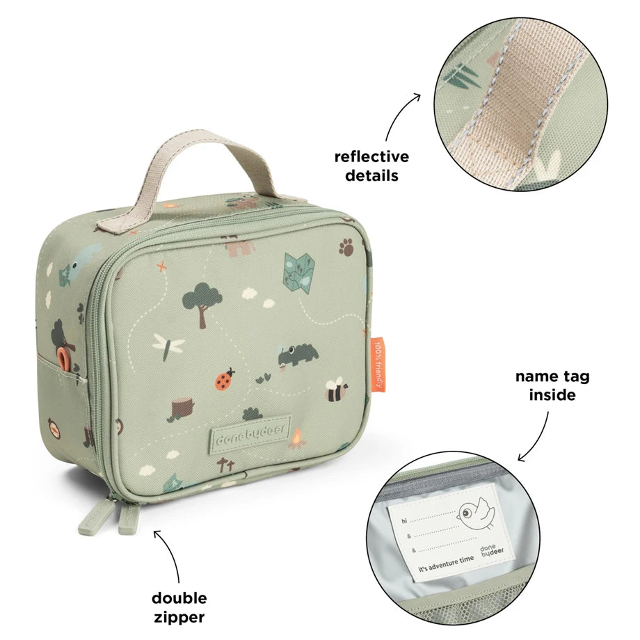 Done By Deer Tiny Insulated Lunch Bag Tiny Trails
