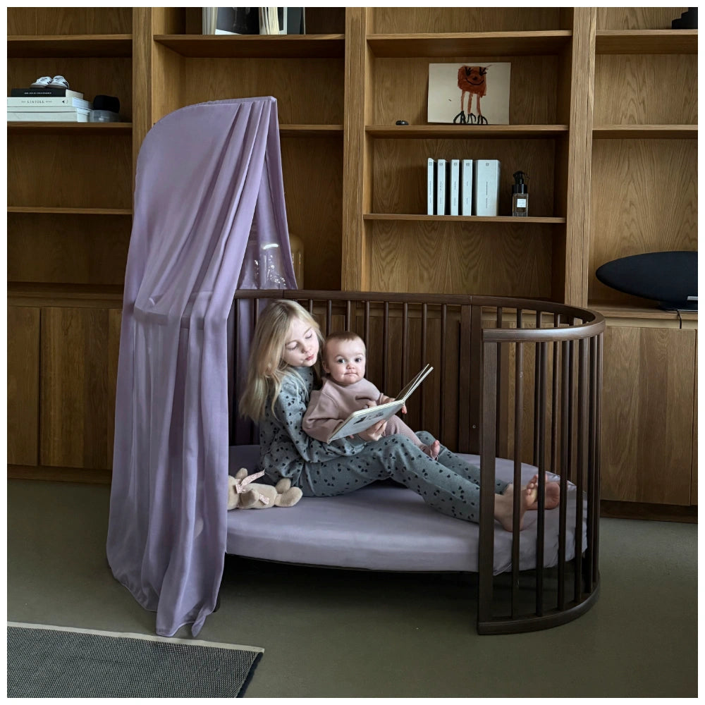 Stokke Sleepi Bed Warm Brown +Stokke Sleepi Bed Mattress White