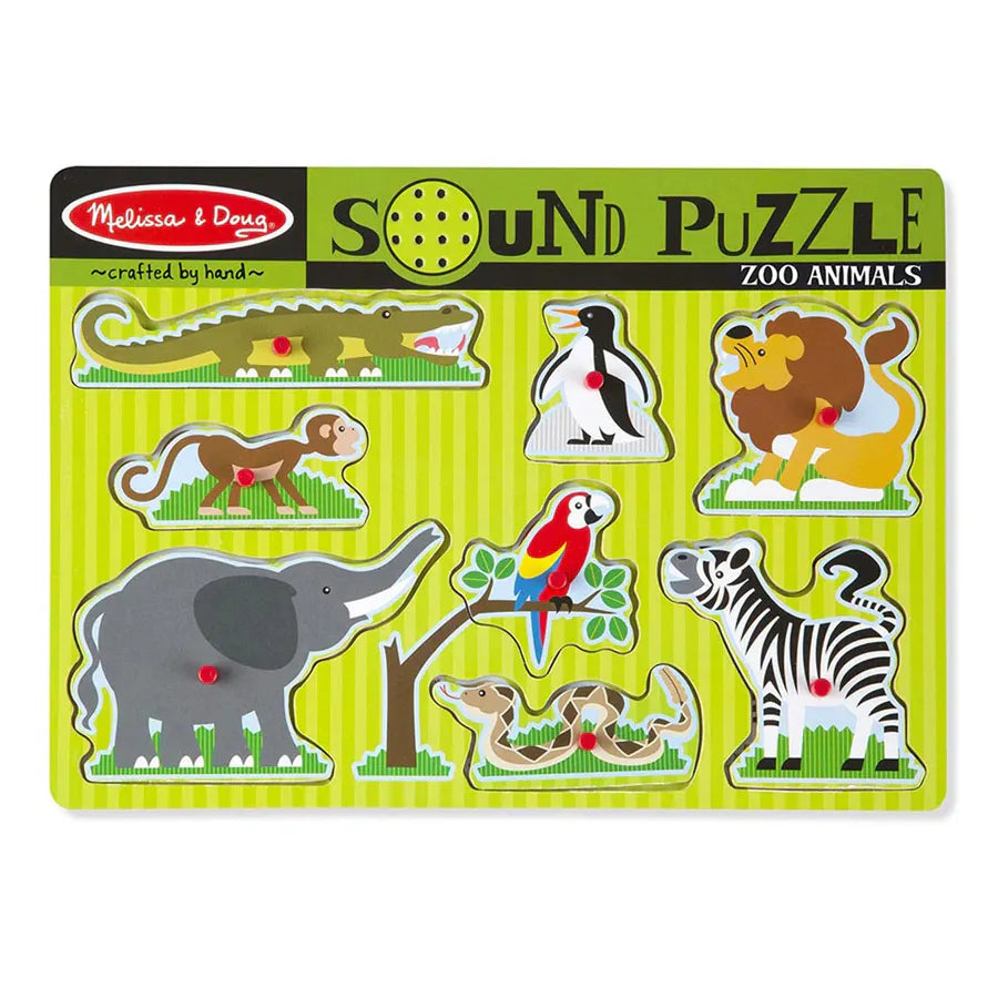 Melissa and Doug Zoo Animals Sound Puzzle