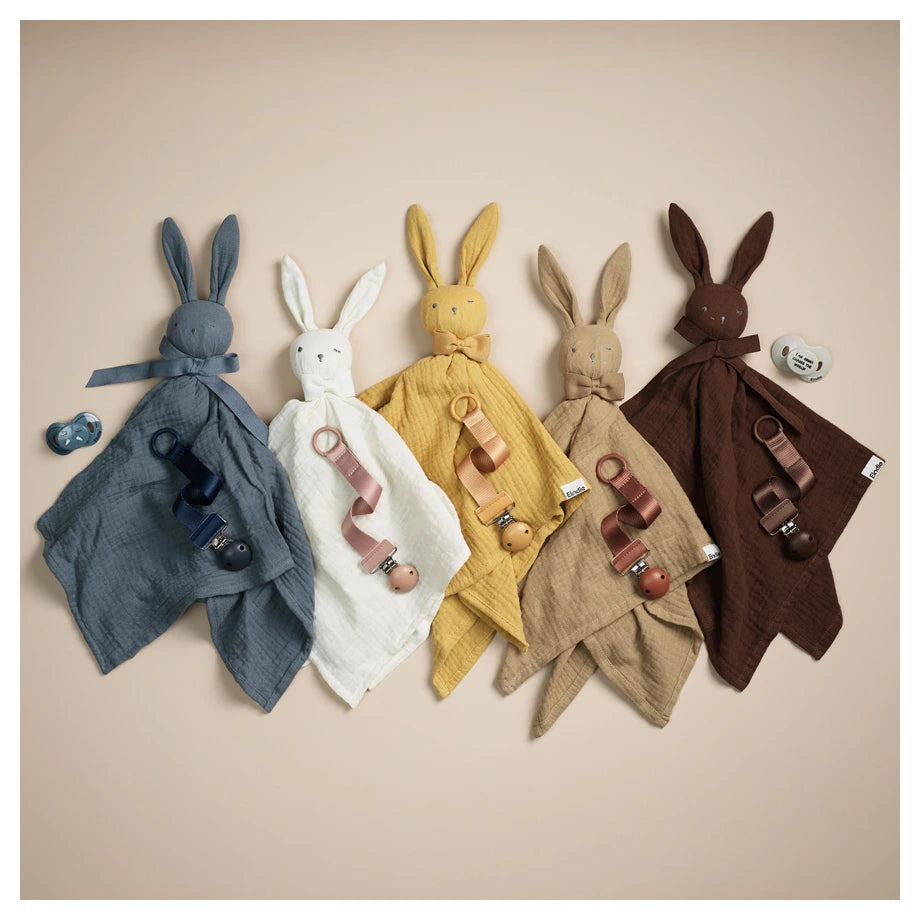 Elodie Pacifier Clip (Burned Clay Wood)