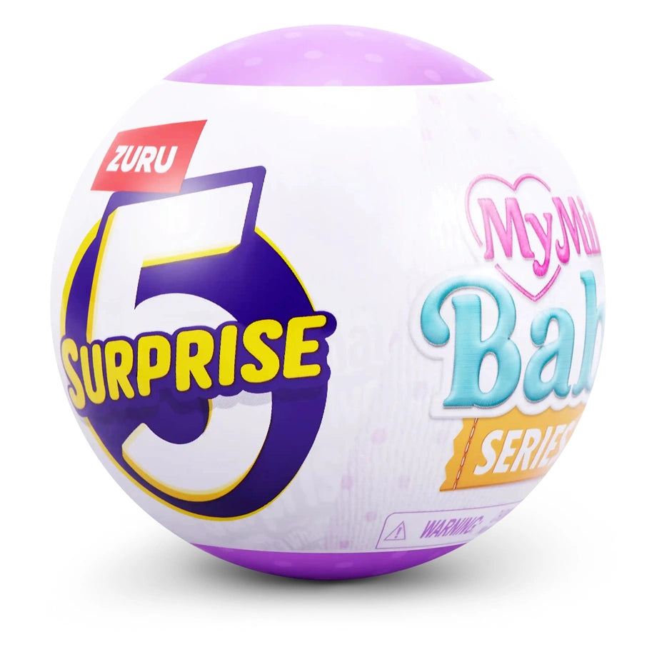 Zuru 5 Surprise My Mini Baby Series 2 Capsule (With Demo) 24 Pcs Gravity Display (48 Pcs)