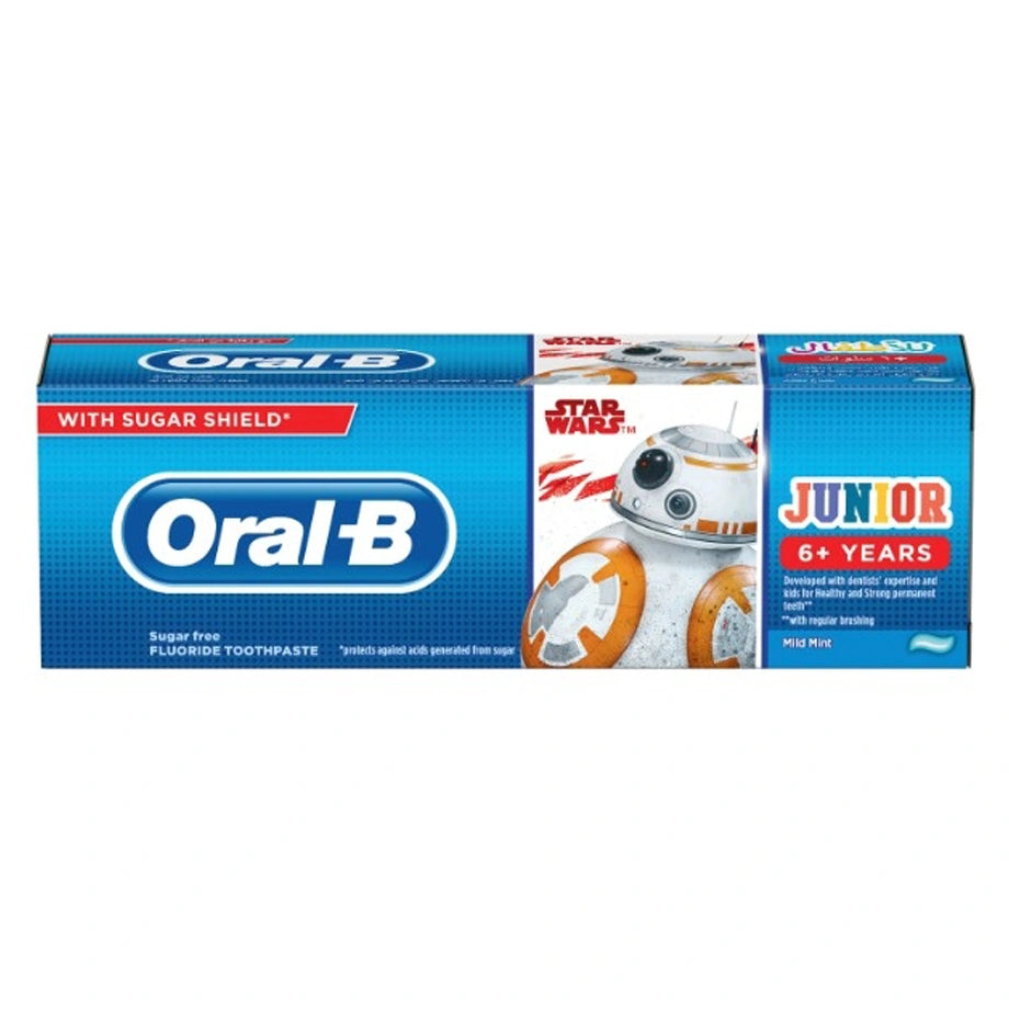Oral-B Junior Star Wars Toothpaste for Ages 6+ Years (75 ml)
