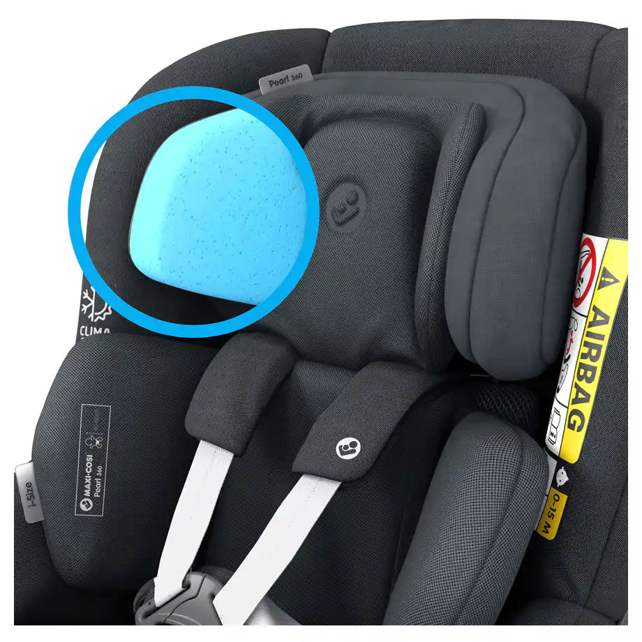 Maxi-Cosi Pearl 360 Car Seat (Authentic Graphite)