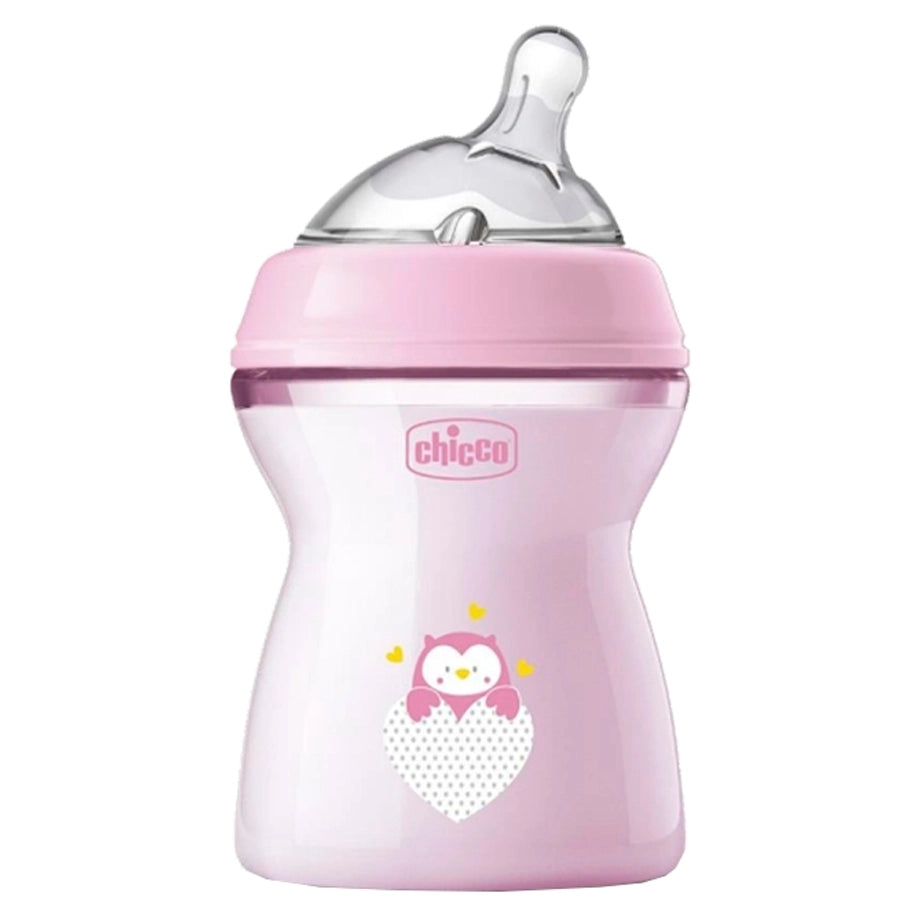 Chicco Natural Feeding Bottle PP 2M+ 250ML (Girl)