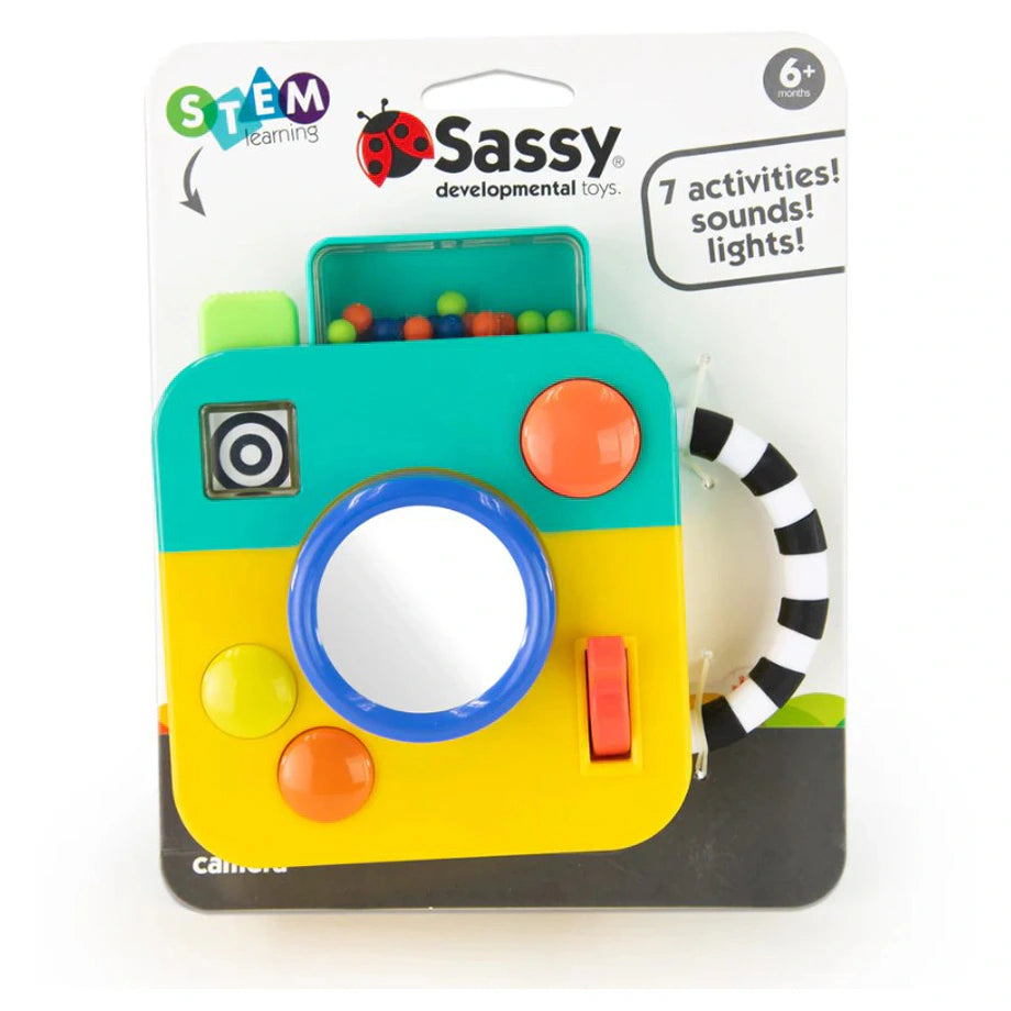 Sassy Busy Baby Camera Musical Toy ( 6M+)